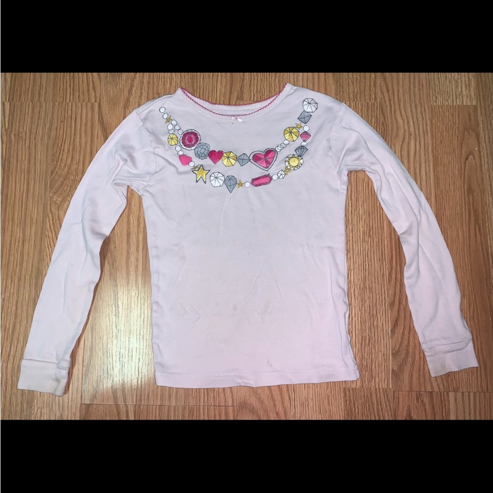Girls Jewel Necklace Long Sleeve